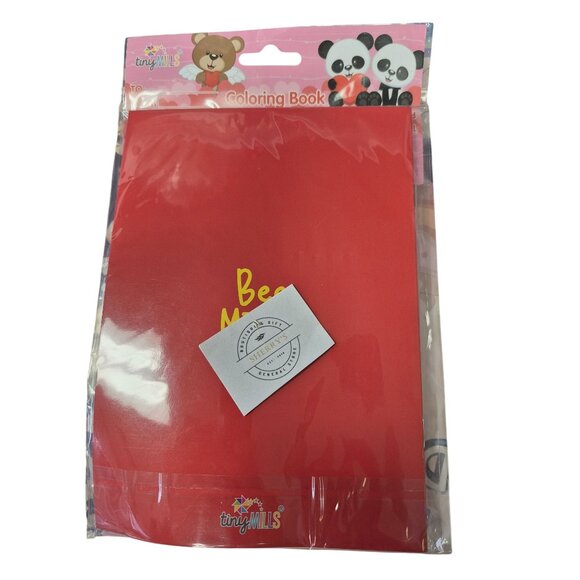 Tiny Mills Bee Mine Coloring Book Set With 3 Crayons - Picture 2 of 3